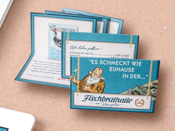 Fischbrathalle Münster Corporate Design