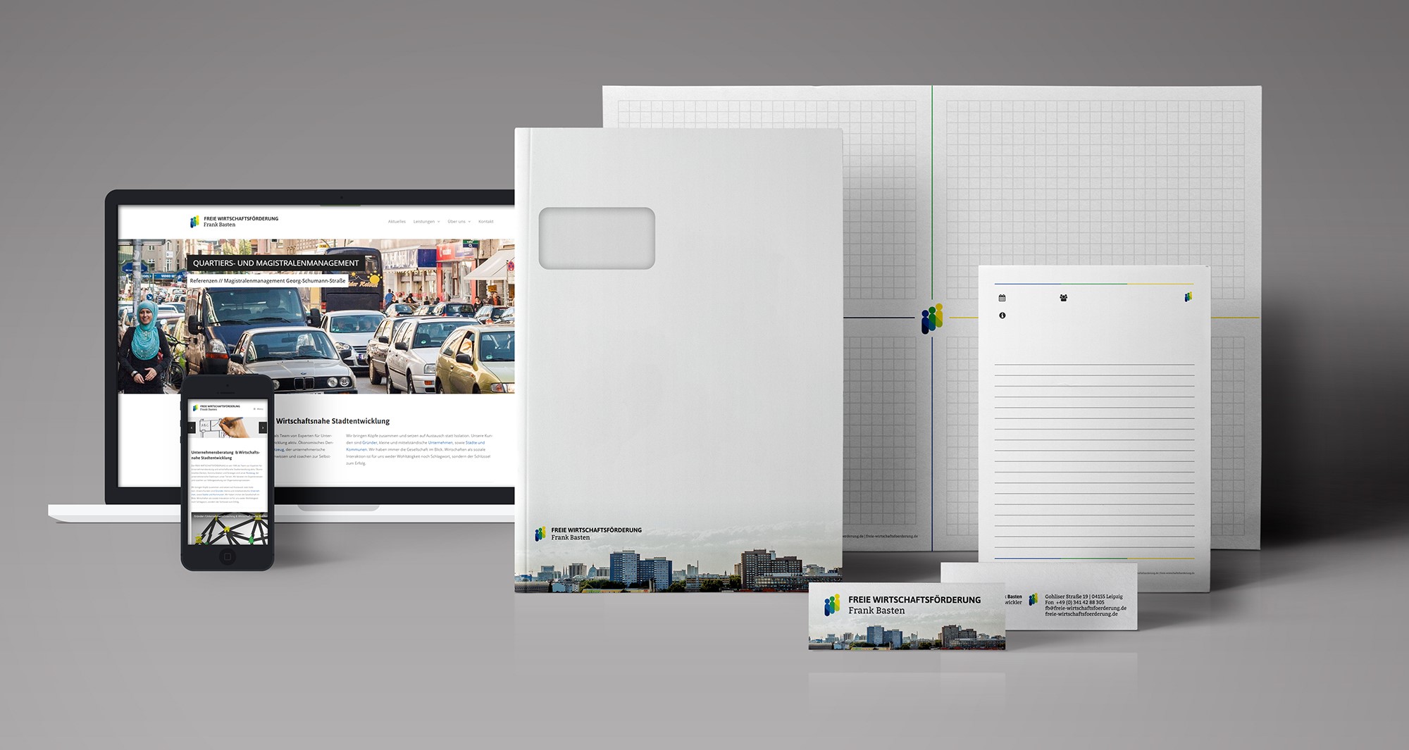 Corporate Design FREIE WIRTSCHAFTSFÖRDERUNG Frank Basten